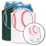 Foldable Can Koozie - Baseball