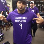 Linebacker Brendon Ayanbadejo in His Punters Are People Too Tee