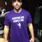 Sam Koch Wearing His Punters Are People Too Shirt