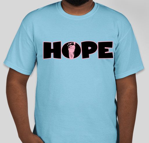 #JOURNEYTOBABYV Fundraiser - unisex shirt design - front