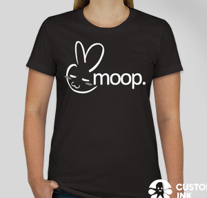 moop. T-Shirt Front
