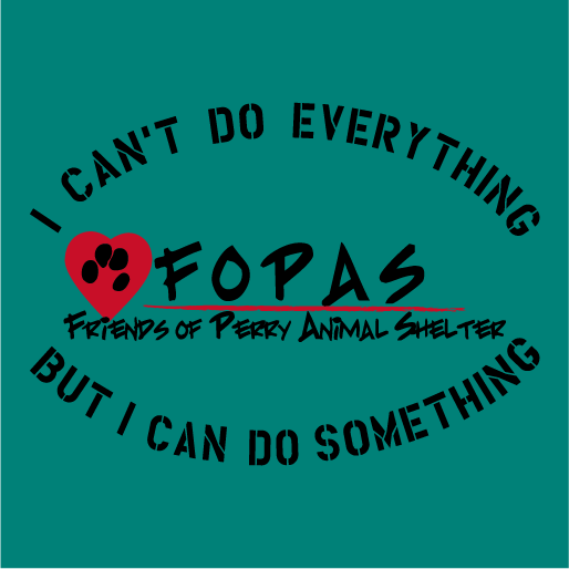 Friends Of Perry Animal Shelter shirt design - zoomed