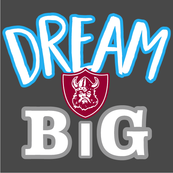Dream Big shirt design - zoomed