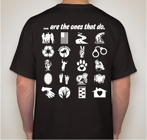 Social Change Initiative Fundraiser - unisex shirt design - back
