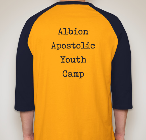 Albion Apostolic Youth Camp Fundraiser - unisex shirt design - back