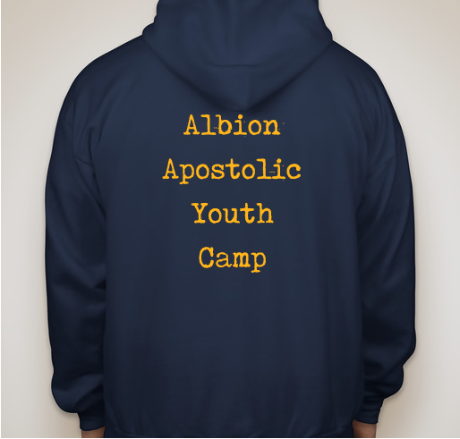Albion Apostolic Youth Camp Fundraiser - unisex shirt design - back