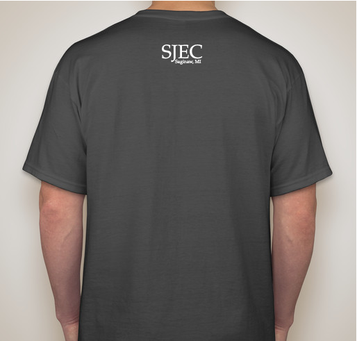 St. John's Volunteers! Fundraiser - unisex shirt design - back