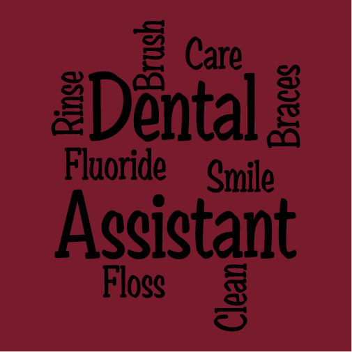 Nebraska Dental Assistants Association shirt design - zoomed