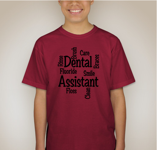 Nebraska Dental Assistants Association Fundraiser - unisex shirt design - back