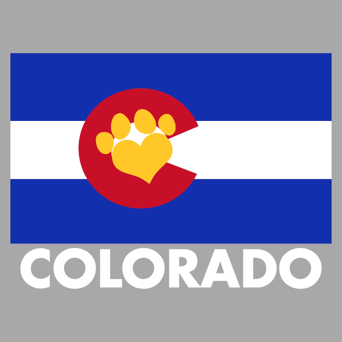 Colorado Paws T-Shirts shirt design - zoomed