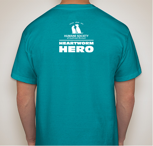 Humane Society of Southeast Missouri Fundraiser - unisex shirt design - back