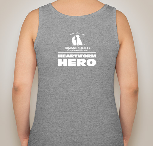 Humane Society of Southeast Missouri Fundraiser - unisex shirt design - back