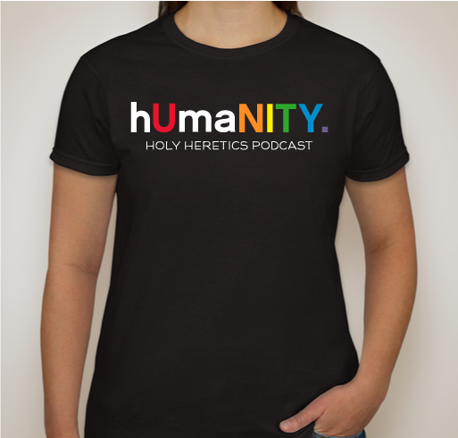 hUmaNITY PRIDE/LGBT T-Shirt Fundraiser - unisex shirt design - front