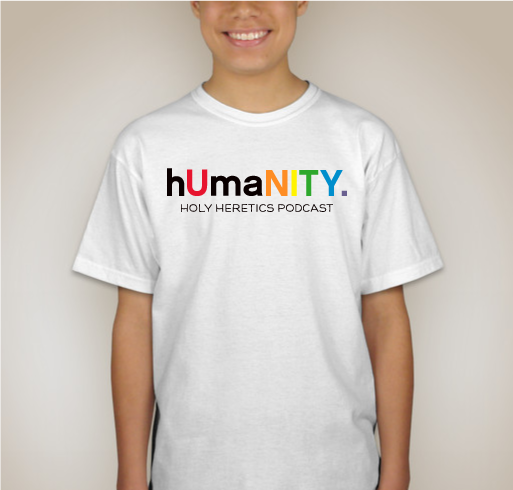 hUmaNITY PRIDE/LGBT T-Shirt Fundraiser - unisex shirt design - back