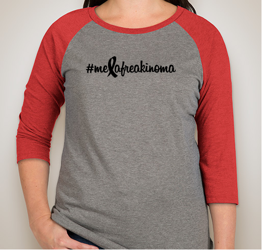 #Melafreakinoma, not "just" skin cancer! Fundraiser - unisex shirt design - front