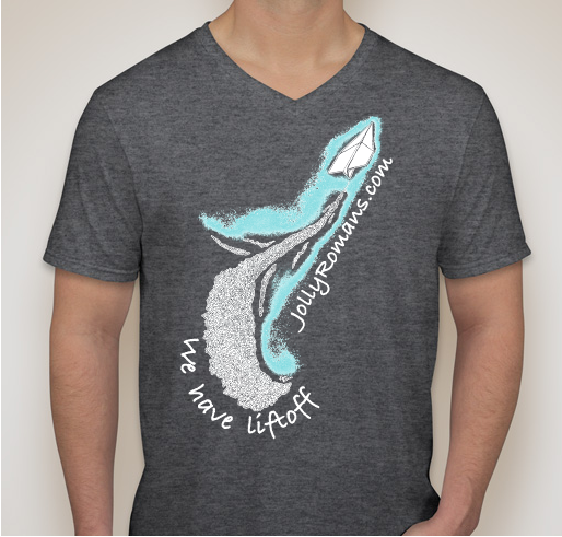 Help Us Lift Off to Europe! Fundraiser - unisex shirt design - front