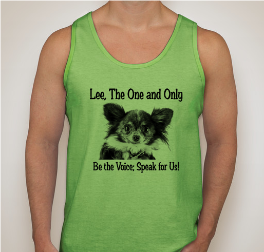 Lee and Frankie's Tanks and Vees fundraiser 2017 Fundraiser - unisex shirt design - front