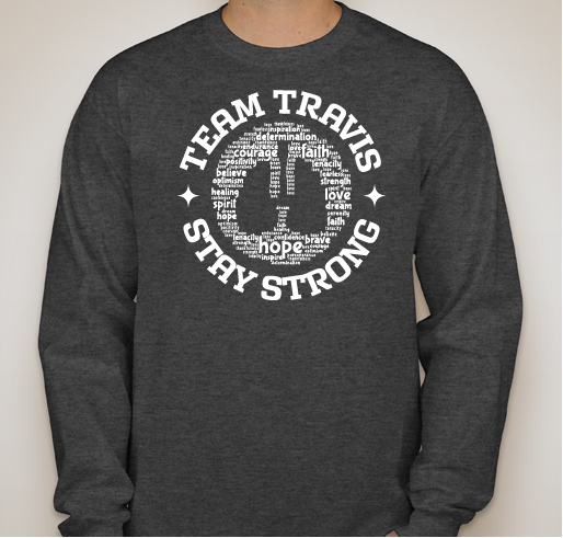 Team Travis Fundraiser - unisex shirt design - front