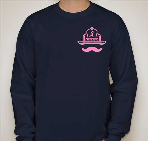 2017 Jackson Fire Department Cancer Awareness Fundraiser Fundraiser - unisex shirt design - front