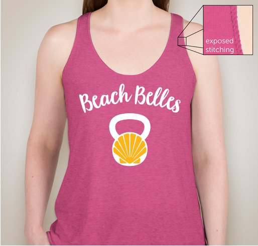 Beach Belles - Island Flow Yoga Fundraiser - unisex shirt design - front