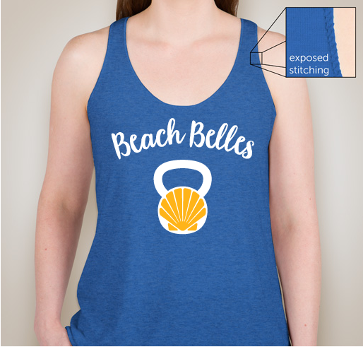 Beach Belles - Island Flow Yoga Fundraiser - unisex shirt design - front