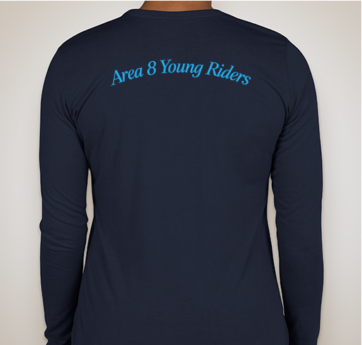 2017 Area 8 Young Rider Fall Fundraiser Fundraiser - unisex shirt design - back