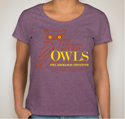 Owl Research Institute Fundraiser - unisex shirt design - front