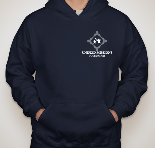 Unified Missions Foundation - fighting against human trafficking Fundraiser - unisex shirt design - front