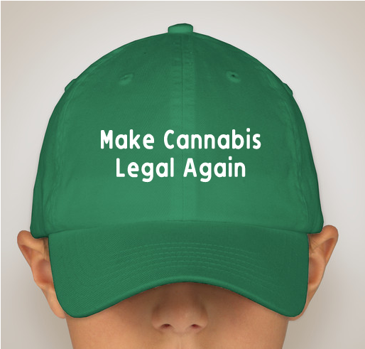 Make Cannabis Legal Again! Fundraiser - unisex shirt design - back