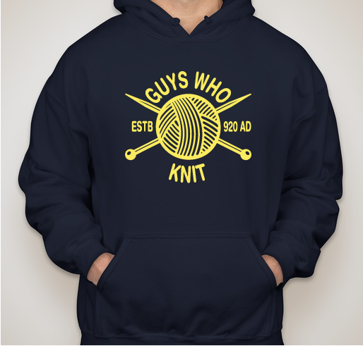 Great Lakes Men's Knitting Retreat Scholarship Fund Fundraiser - unisex shirt design - front