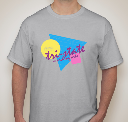 TriState Marching Arts 2018 Fundraiser - unisex shirt design - front