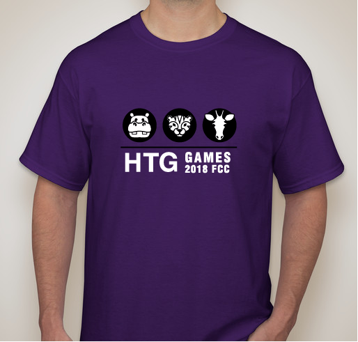 HTG Games 2018 T-Shirts Fundraiser - unisex shirt design - front