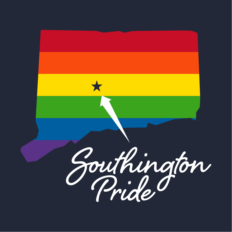 Southington PRIDE Youth Long-Sleeve shirt design - zoomed