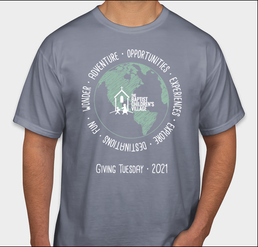 The Baptist Children's Village Giving Tuesday 2021 Fundraiser - unisex shirt design - front