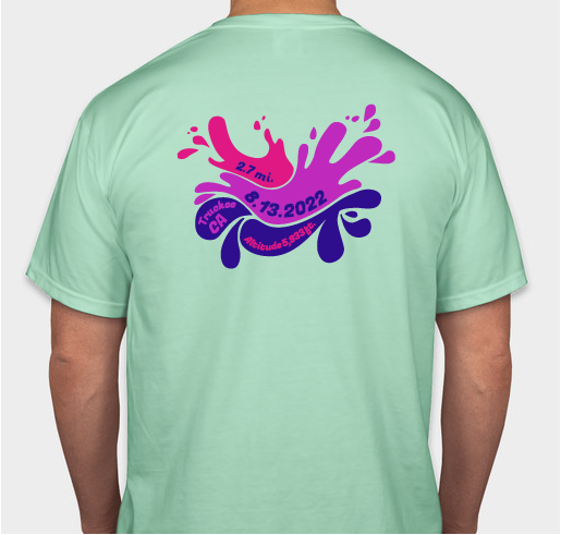 41st Annual Donner Lake Swim 2022 Fundraiser - unisex shirt design - back