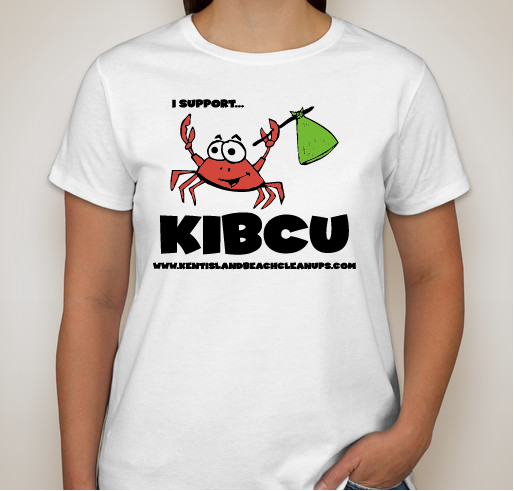 Kent Island Beach Cleanups - "Crusty the Crab Saves our Beaches!" Fundraiser - unisex shirt design - front