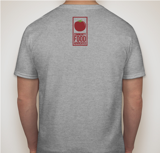 Community Food Advocates Fundraiser Fundraiser - unisex shirt design - back