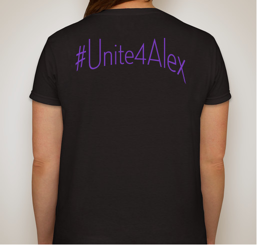 2015 Dancer's Unite Against Cancer Fundraiser - unisex shirt design - back