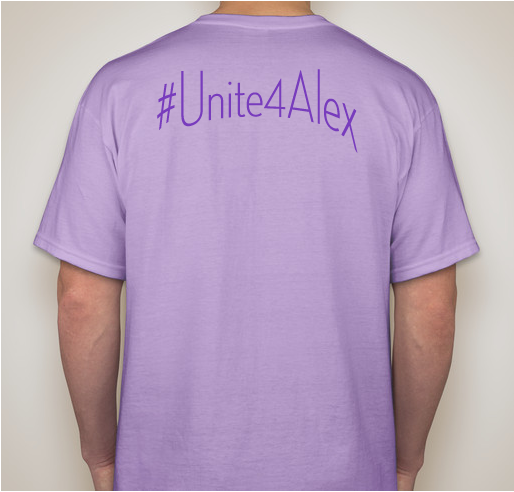 2015 Dancer's Unite Against Cancer Fundraiser - unisex shirt design - back