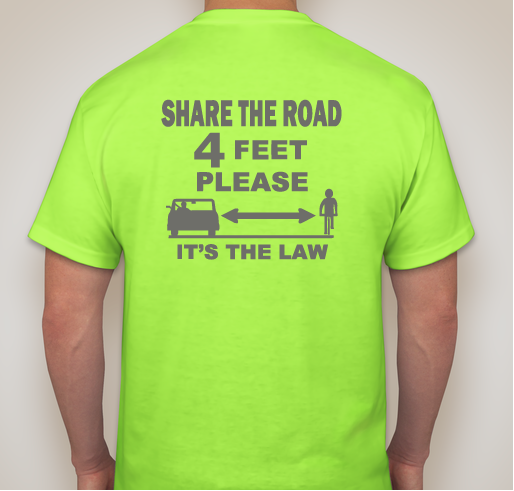Ohio River Trail Council Memorial Ride T-Shirt Fundraiser - unisex shirt design - back