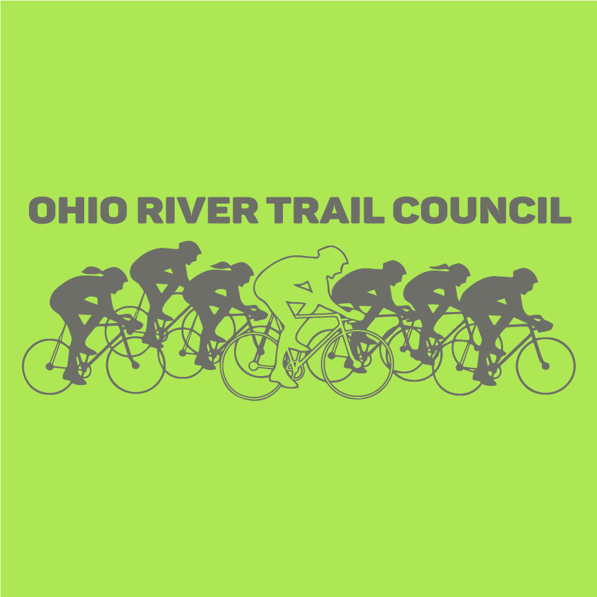 Ohio River Trail Council Memorial Ride T-Shirt shirt design - zoomed