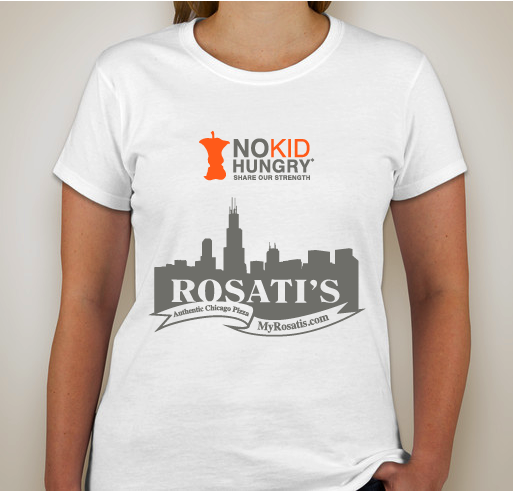 Rosati's & No Kid Hungry Fundraiser - unisex shirt design - front
