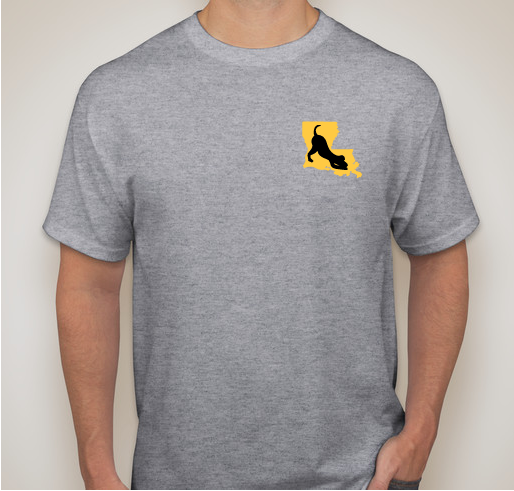 GEAUX ADOPT SHIRTS ARE BACK!! Fundraiser - unisex shirt design - front