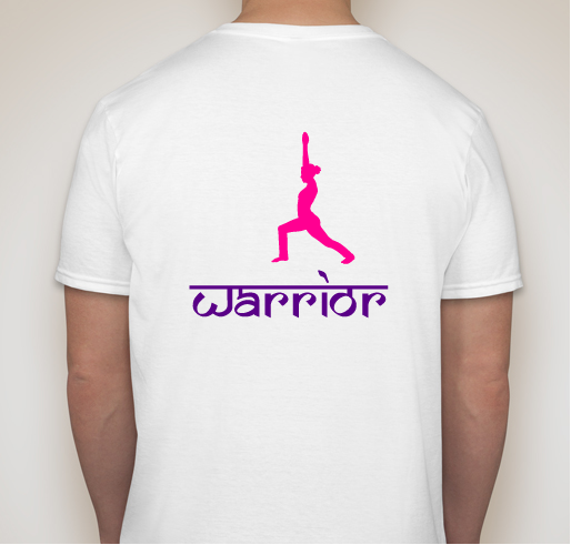 Carrboro High School Yoga for a Cause Fundraiser - unisex shirt design - back