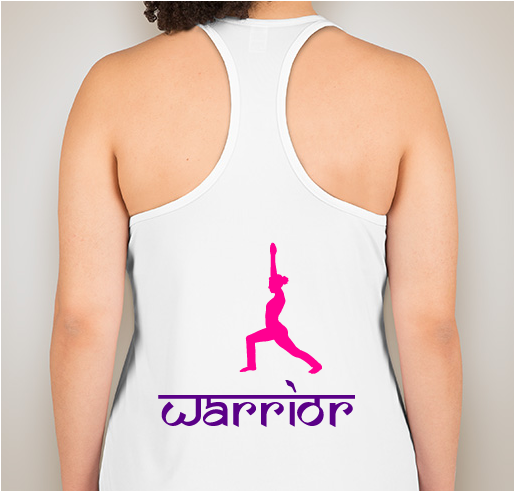 Carrboro High School Yoga for a Cause Fundraiser - unisex shirt design - back