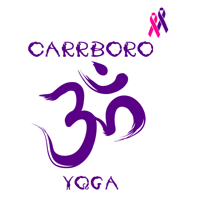 Carrboro High School Yoga for a Cause shirt design - zoomed