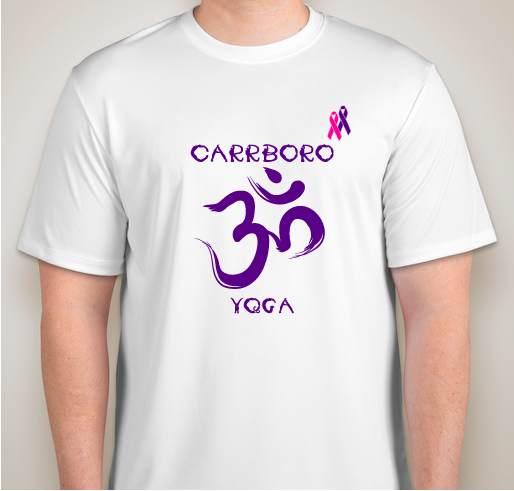 Carrboro High School Yoga for a Cause Fundraiser - unisex shirt design - front