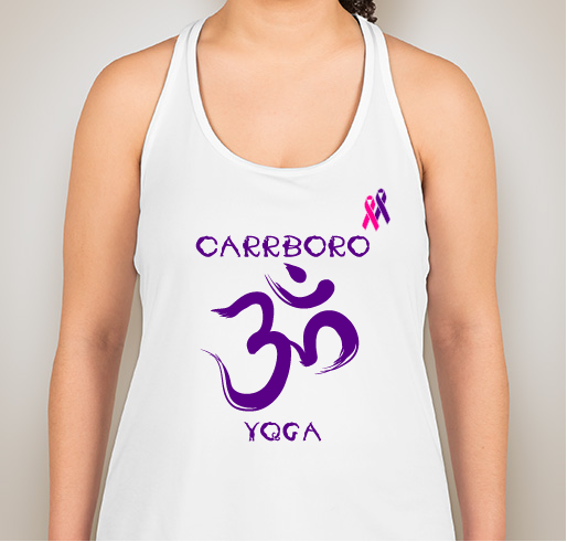 Carrboro High School Yoga for a Cause Fundraiser - unisex shirt design - front