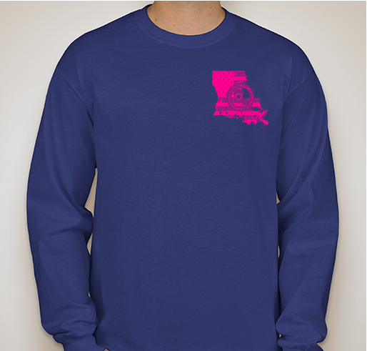 LAW ENFORCEMENT SUPPORTING BREAST CANCER AWARENESS Fundraiser - unisex shirt design - front
