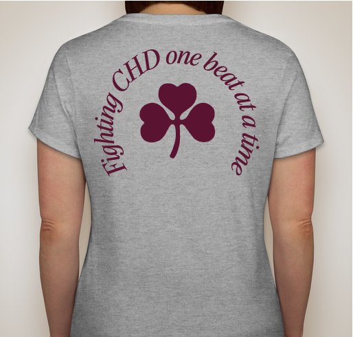 All Heart - Annabel's Story. Fundraiser - unisex shirt design - back